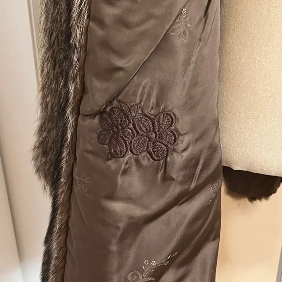 Vintage Hopper Furs Mid Length Raccoon Coat. Sz S-M - Picture 16 of 16